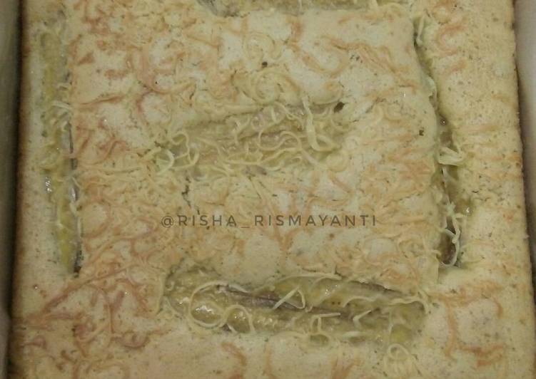 Sponge cake pisang / Bolu Pisang