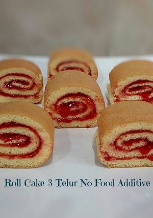 Foto resep Roll Cake 3 Telur No Food Additive