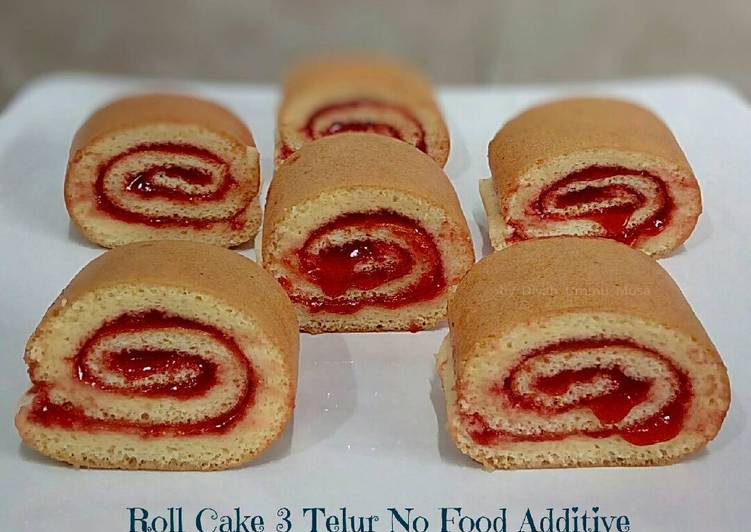 Roll Cake 3 Telur No Food Additive