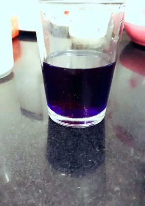 Hình của món Siro Hoa đậu biếc - lam hồ điệp.