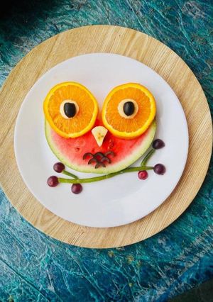 A picture of Funny Fruit Owl.