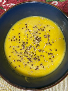 Una foto de Sopa de verdura cremosa