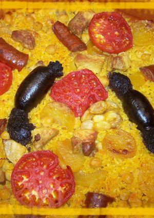 Une photo de Arroz al horno ou riz au four
