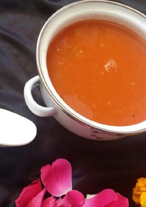 A picture of Healthy breakfast soup.