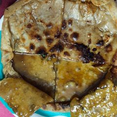 A picture of Jaggery Paratha.