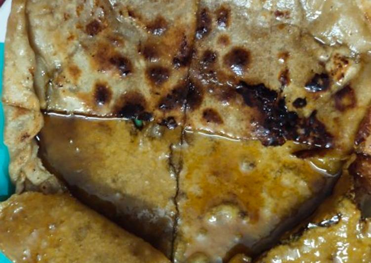 Easiest Way to Prepare Homemade Jaggery Prantha