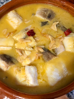 Una foto de Bacalao al pil pil con truco