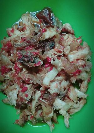 Foto resep Ayam suir pedas