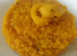 Foto principal de Arroz meloso con calamares con Thermomix
