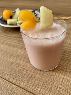 Una foto de Batido de melón Thermomix