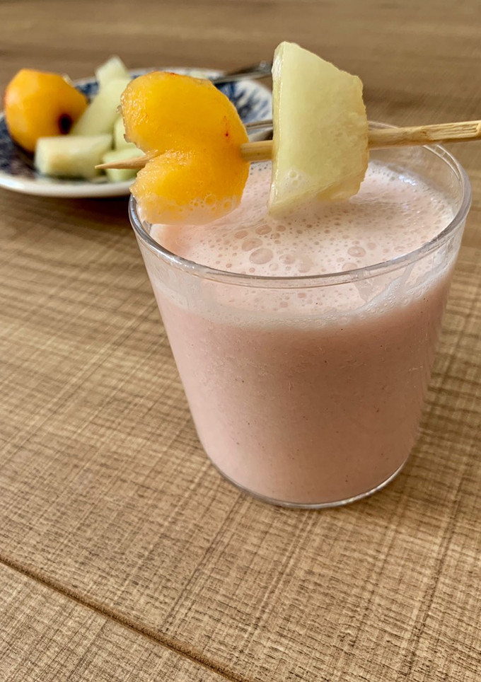 Una foto de Batido de melón Thermomix