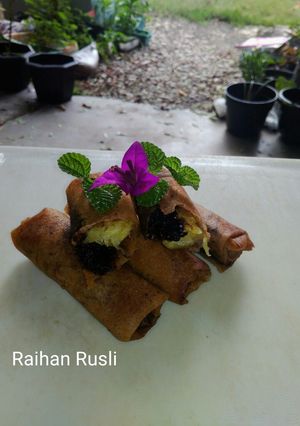 Foto resep Lumpia Pisang Cokelat