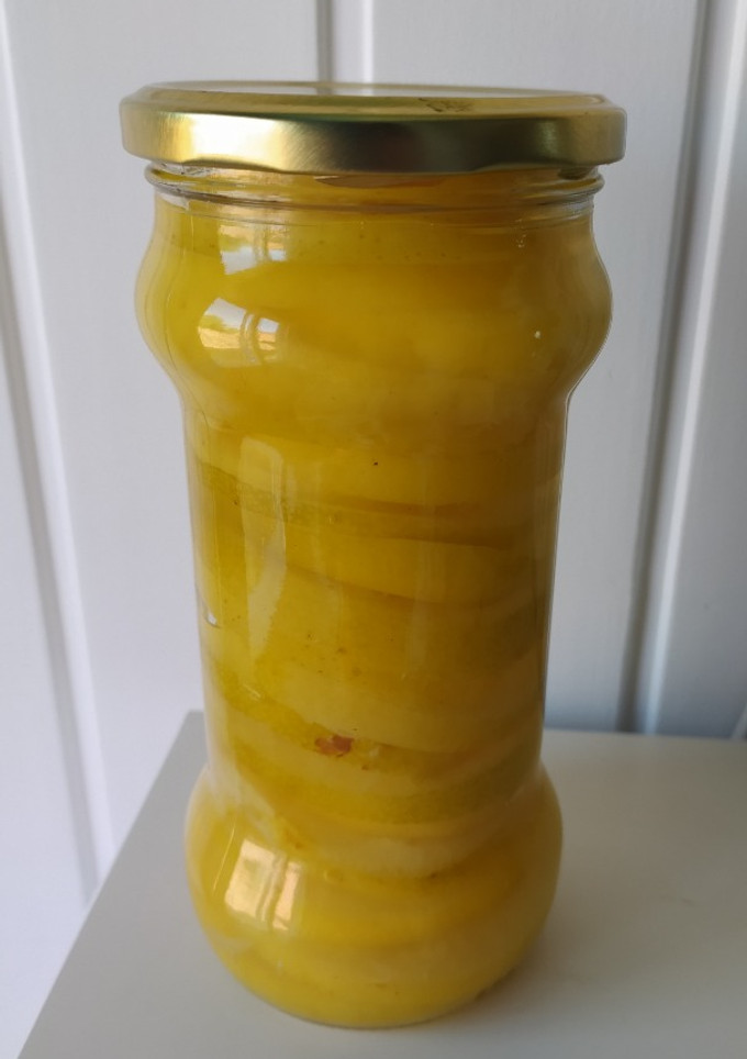 Una foto de Limones confitados sin azúcar (diabéticos)