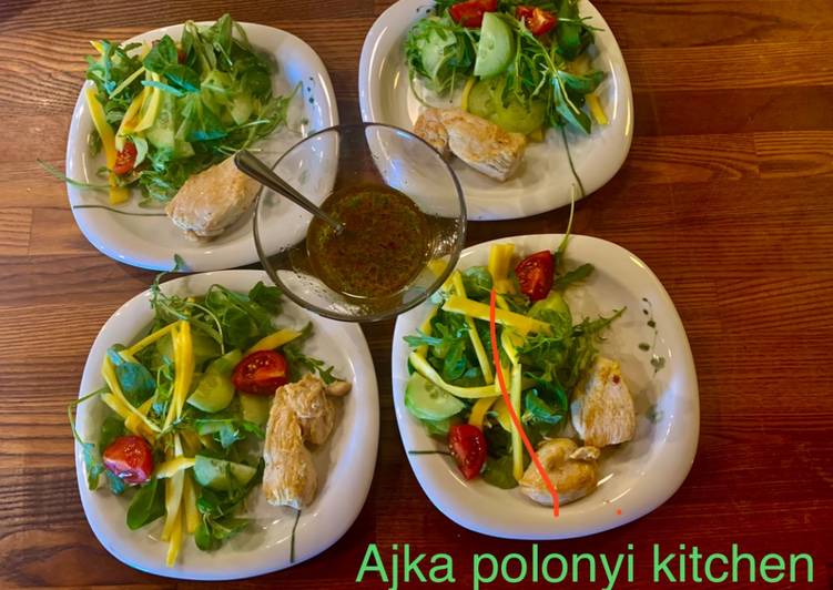 Langkah Mudah Membuat Chicken salad Lezat