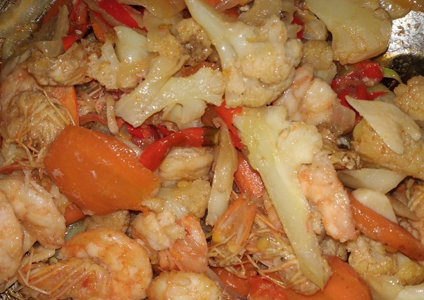 Tumis Capcay Udang