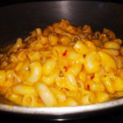 A picture of Schezwan panne pasta.