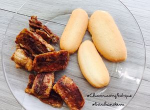 Hình của món Chuối nướng bột quế - ăn dặm - bữa sáng nhẹ nhàng.