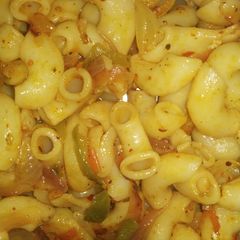 A picture of Masala veg macroni.