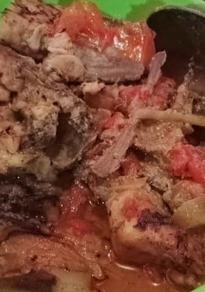 Foto resep 10. Ayam Bakar Kuah Santan
