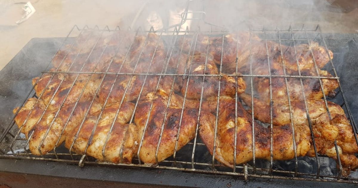 طريقة عمل دجاج مشوي على الفحم من هبة - كوكباد