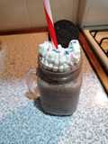 Frappé de galleta oreo