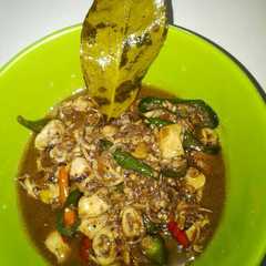 รูปของ Cumi Pedas Cabe Hijau