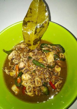 Foto resep Cumi Pedas Cabe Hijau