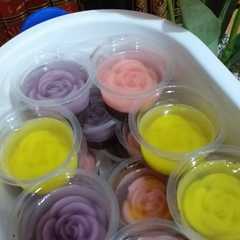 รูปของ Puding Bunga Mawar Simpel