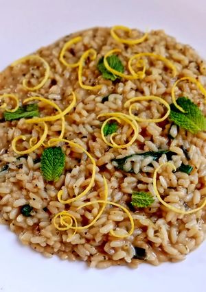 Foto di Riso con Zucchine, Limone e Menta