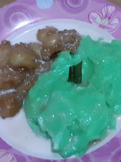 Foto resep Bubur Sumsum pandan & Candil