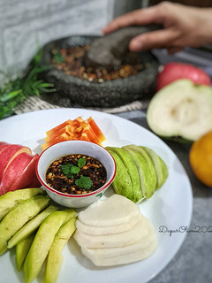 Foto resep Rujak Buah Sambal Kacang