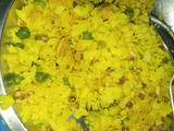 मटर पोहा (Matar Poha recipe in Hindi)