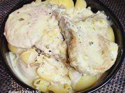 A picture of olives pork