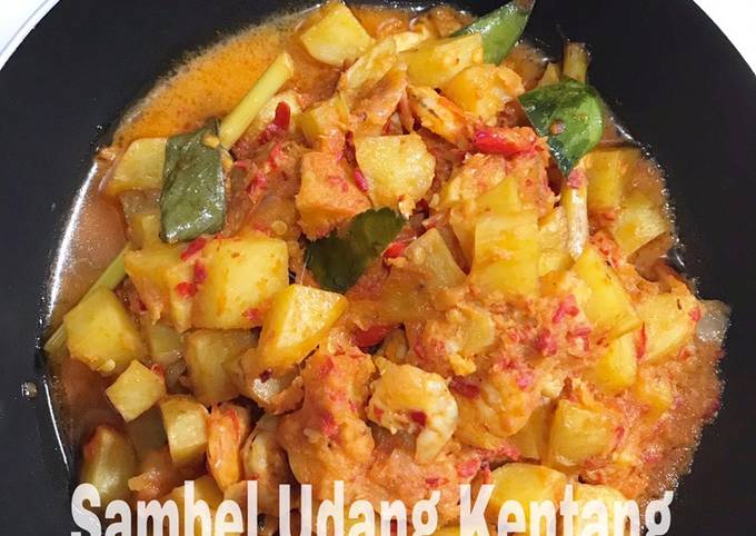 Langkah Mudah untuk Menyiapkan Sambel Udang Kentang yang Lezat