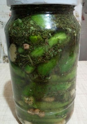 عکسی از دستور خیار شور