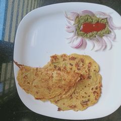 A picture of Besan chila.