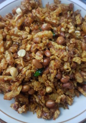Foto resep Orek tempe teri medan