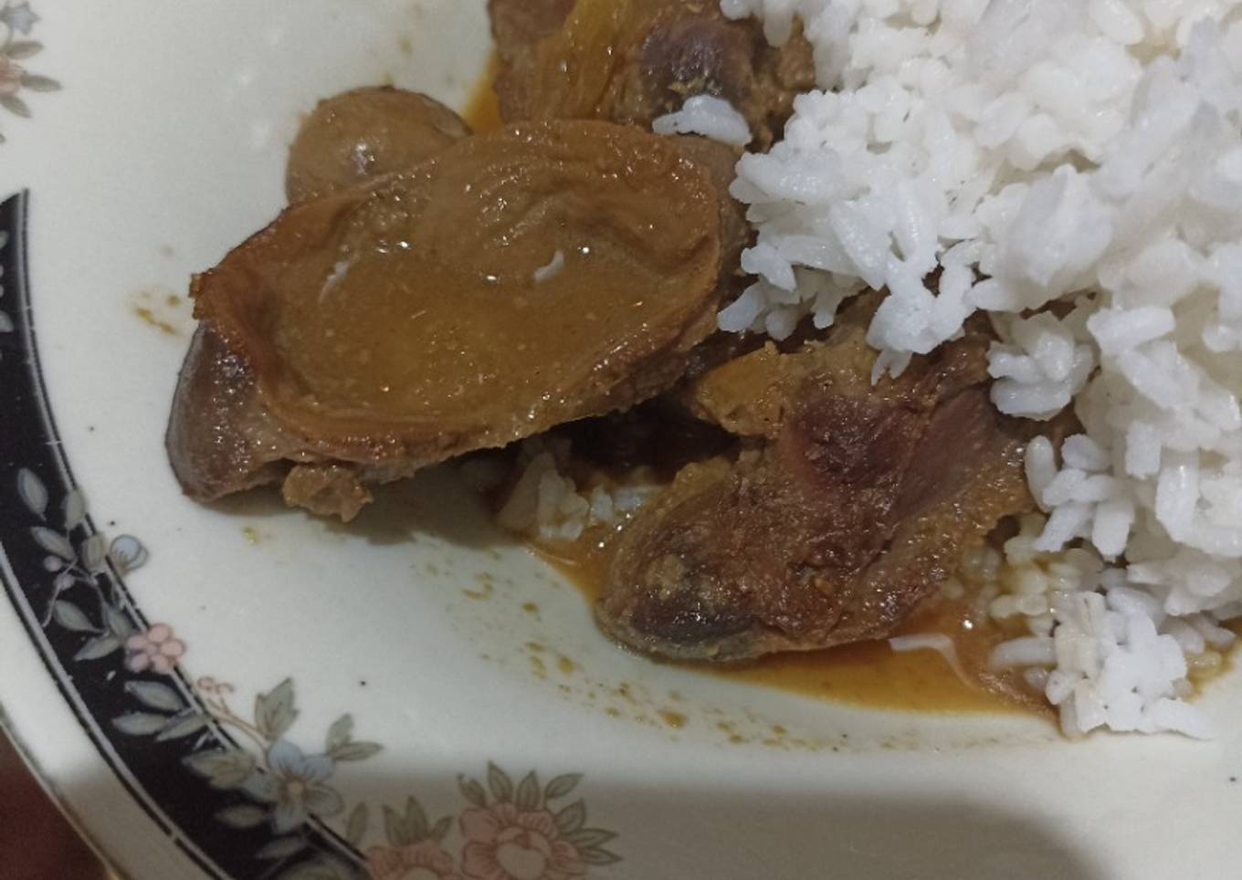 Semur ati ampela kemangi