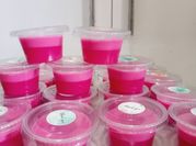 Gambar agar swallow santan cup