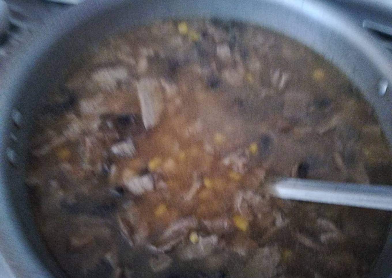 Sopa de setas y champiñones