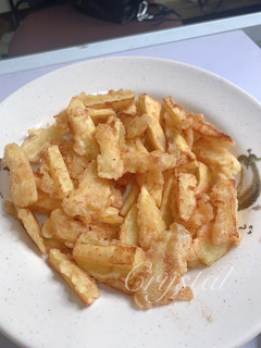 酥炸薯條 的食譜成品照片