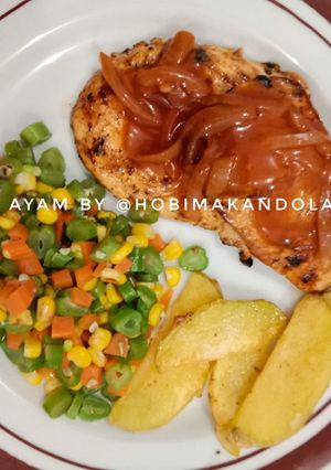 Foto resep 90. Steak ayam