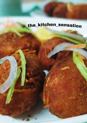 A picture of Vegetable chop (Kolkata style).