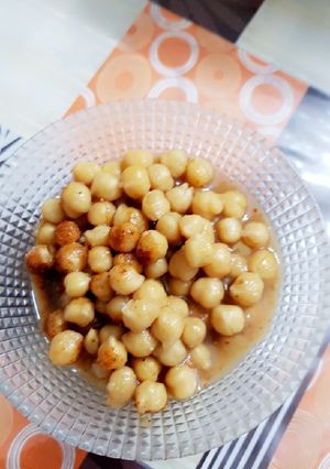 A picture of Chana chat.