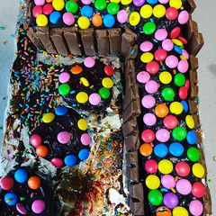 Chocolate cake of 7 yrs#kids A picture of Chocolate cake of 7 yrs#kids.