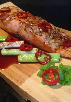 Foto resep Salmon Grill