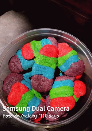 Foto resep # Lidah Kucing Rainbow #