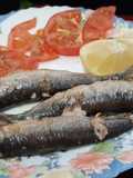Sardinas asadas en airfryer