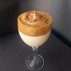 A picture of Dalgona Coffee.