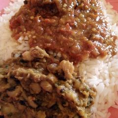 A picture of Rice with wake.